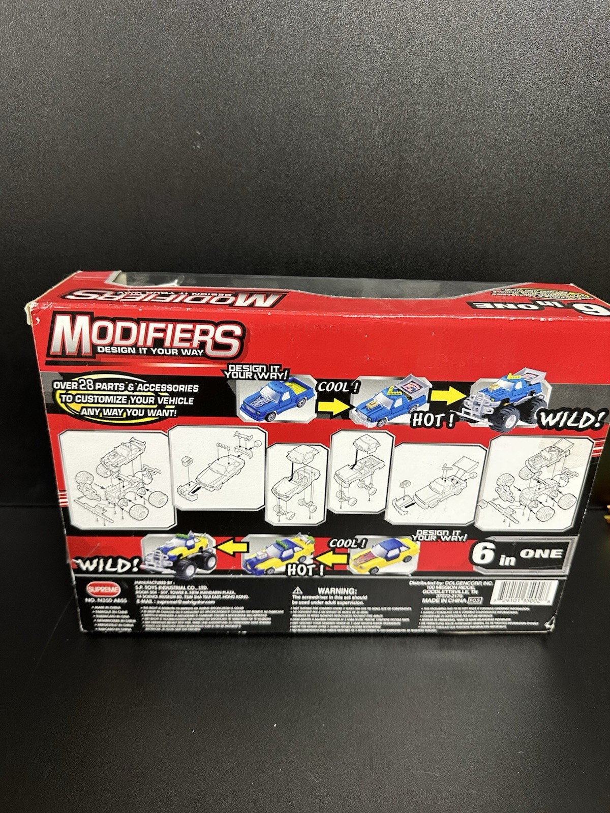 Modifiers Supreme #N350 ABSS Design It Your Way 6-in-1 OVER 28 Parts & ACCS- NIB