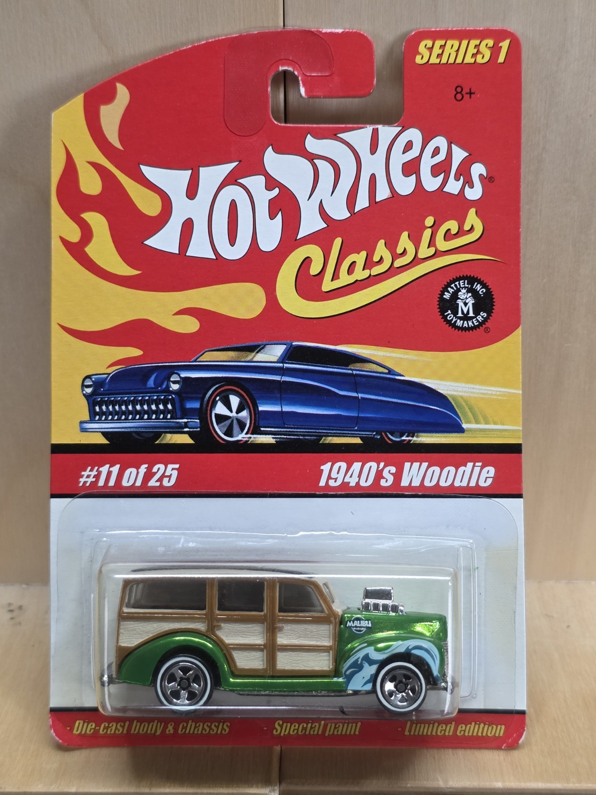 Hot Wheels Classics 1940’s Woodie – Complete Color Variation Set