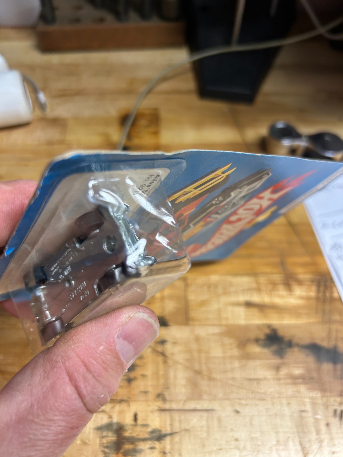 Hot Wheels Silver Chrome Alive 55 Nomad in Blister Pack Car