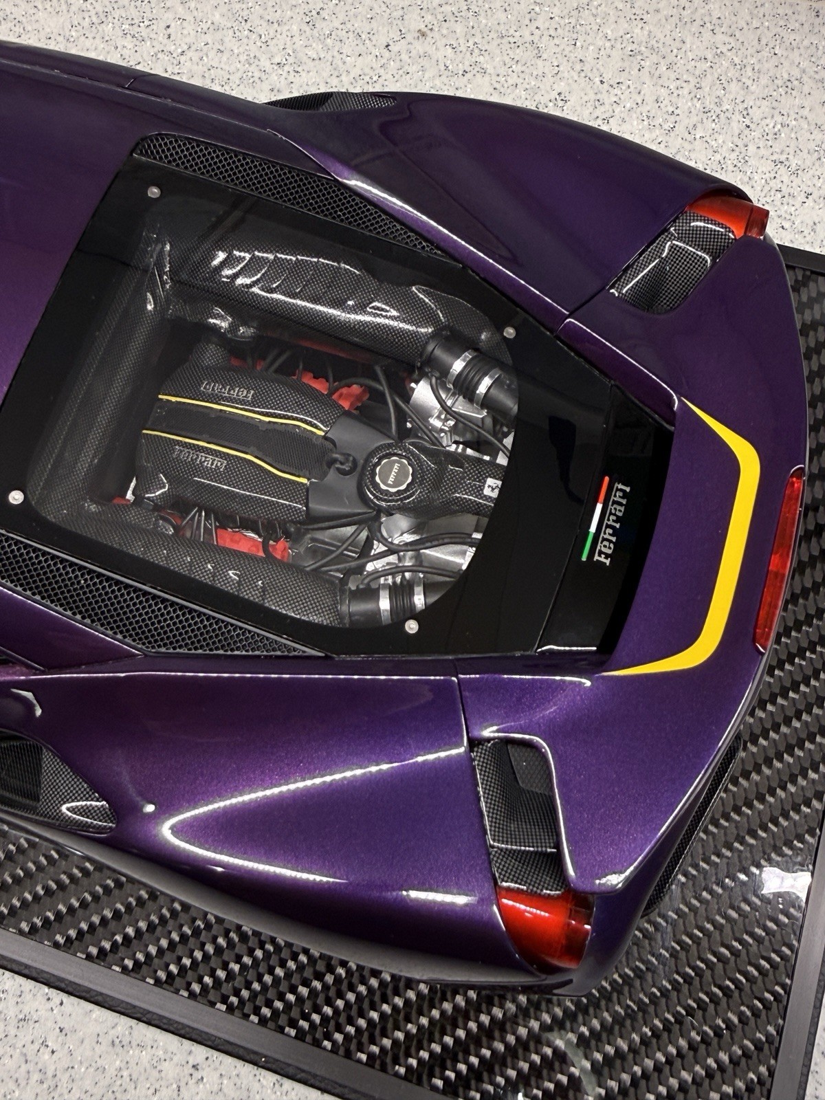 1/12 BBR1213DU. Ferrari 488 Pista. Hong Kong Violet. Limited 20 Pieces. 20/20