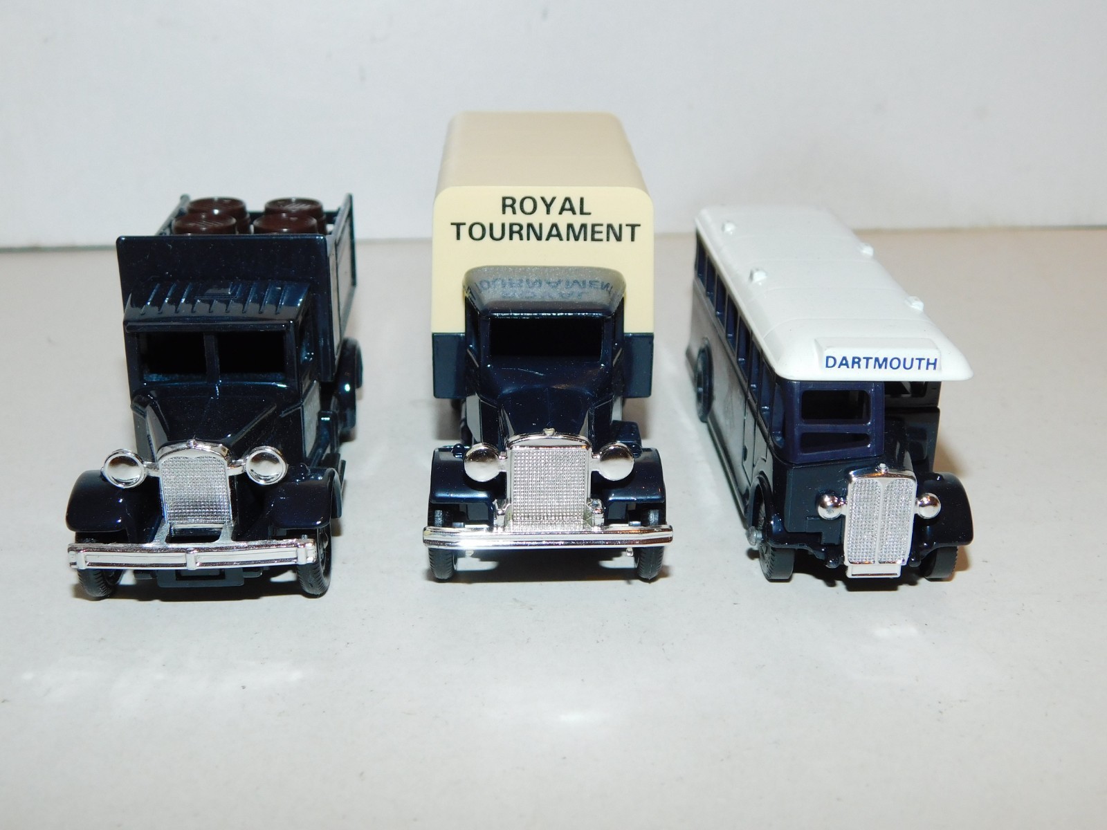 LEDO 1991 England Metal, The Royal Navy Land Vehicles, 3-Piece Boxed Set