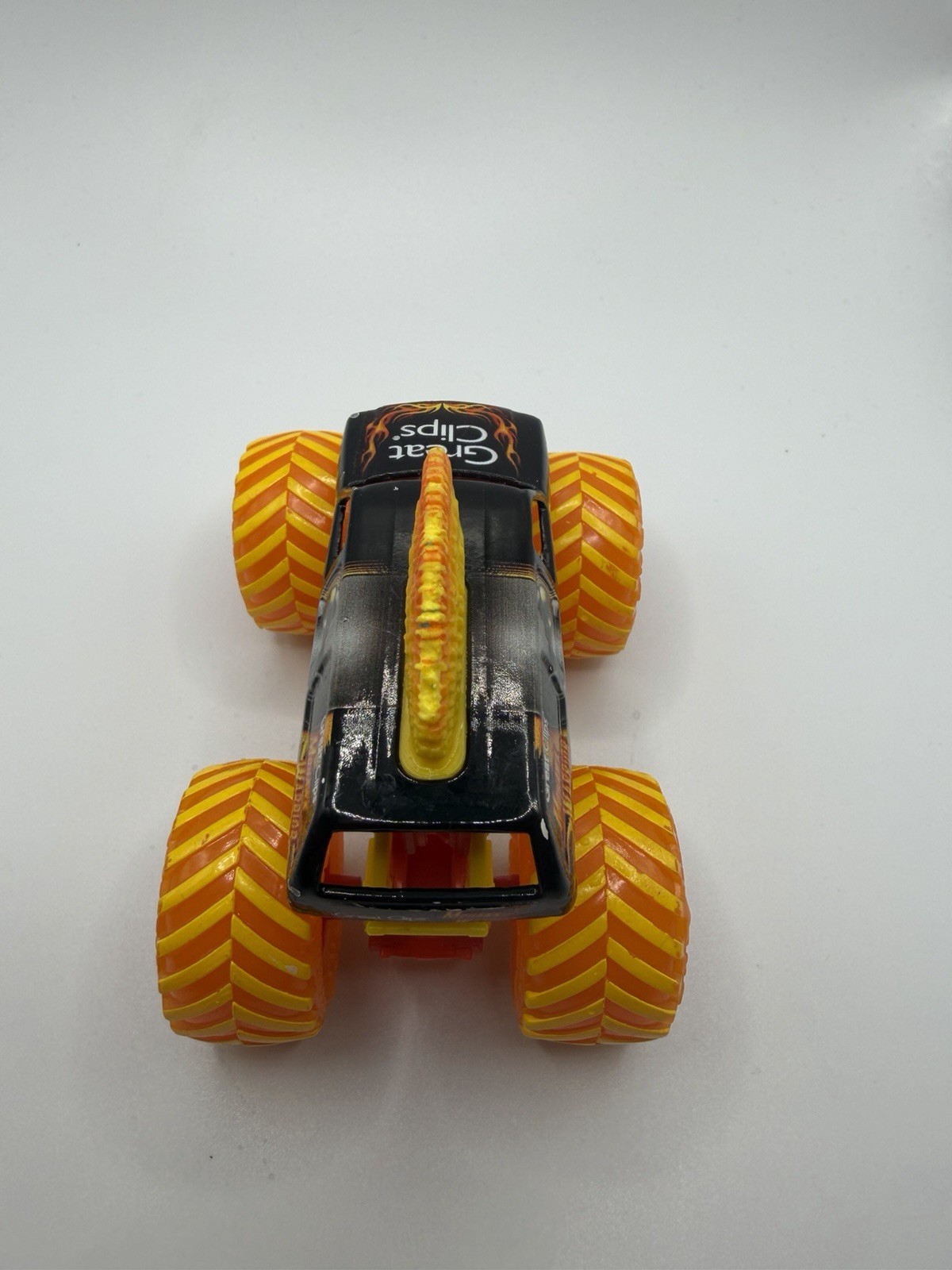 2019 Spin Master 1:64 Scale Monster Jam Truck Mohawk Warrior Fire & Ice Walmart