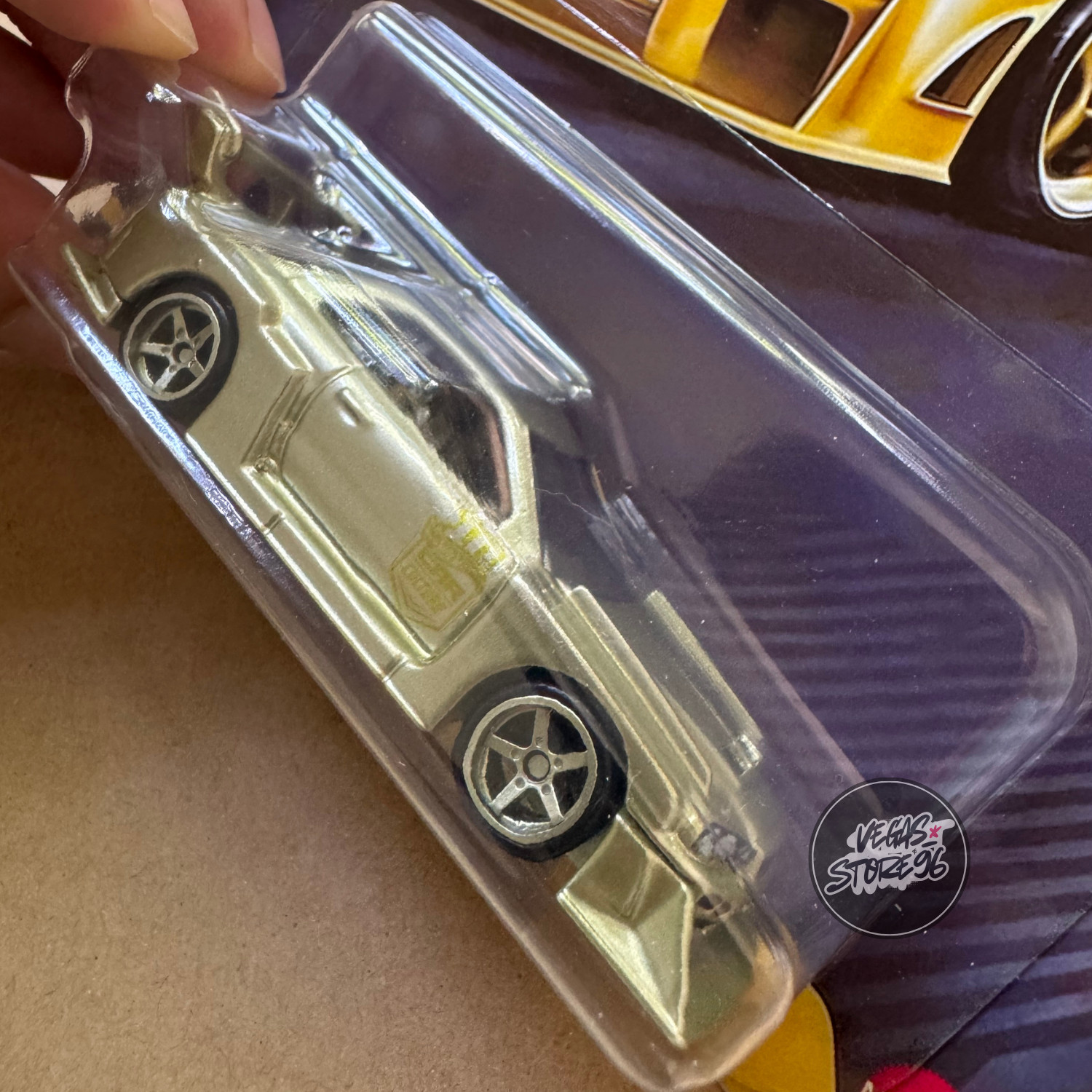 Hot Wheels Aero Styles Gold LBWK LB-ER34 Super Silhouette [Custom CHASE Diecast]