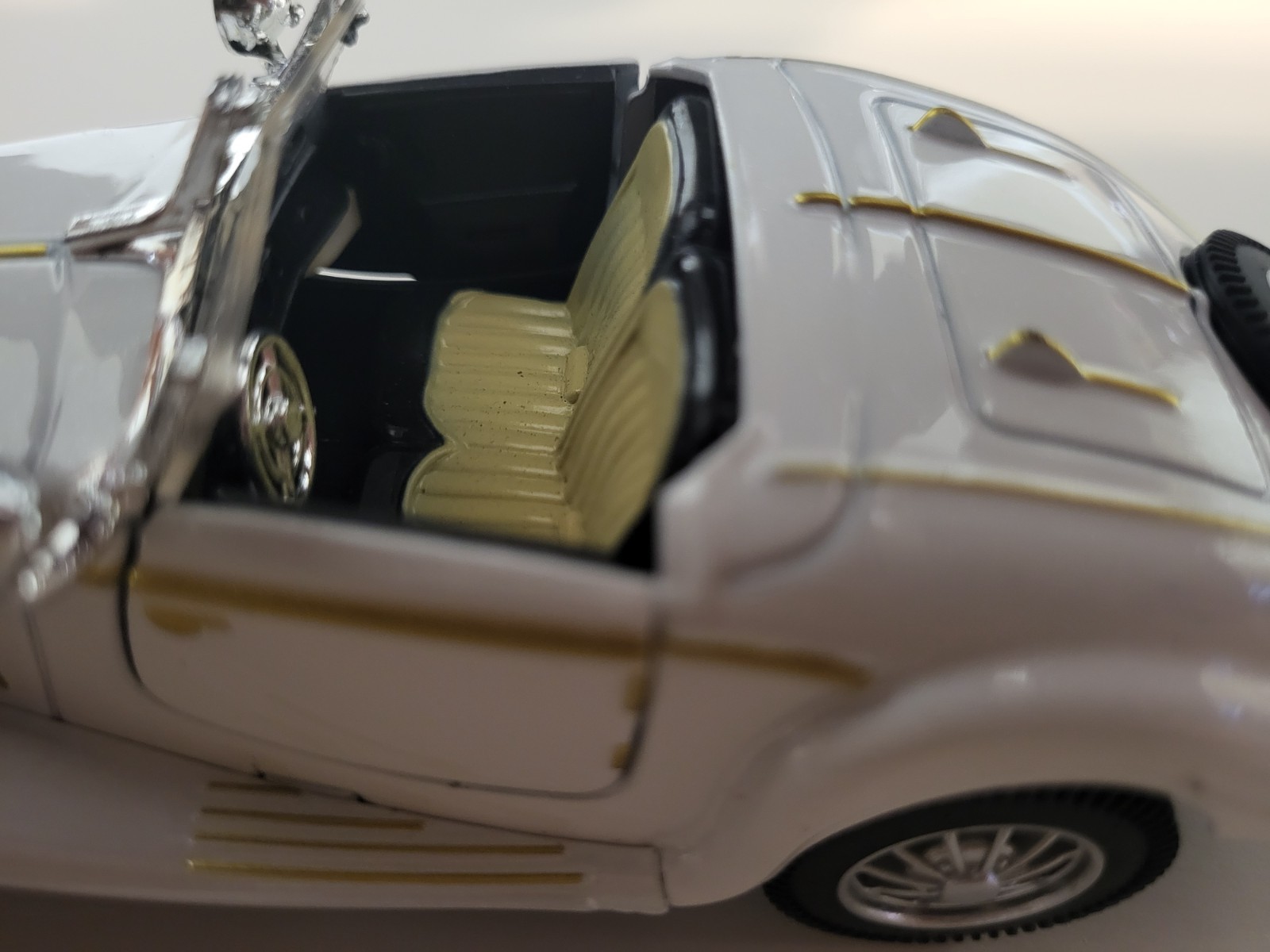 1936 Mercedes Benz 500K Inspired Alloy Car Model Diecast Classic
