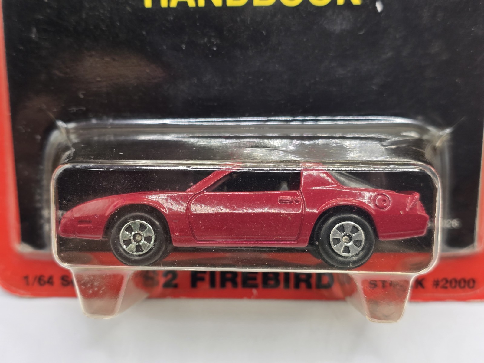 ERTL Limited Edition 1982 Pontiac Firebird T-Top Red W/Catalog New Stk# 2000