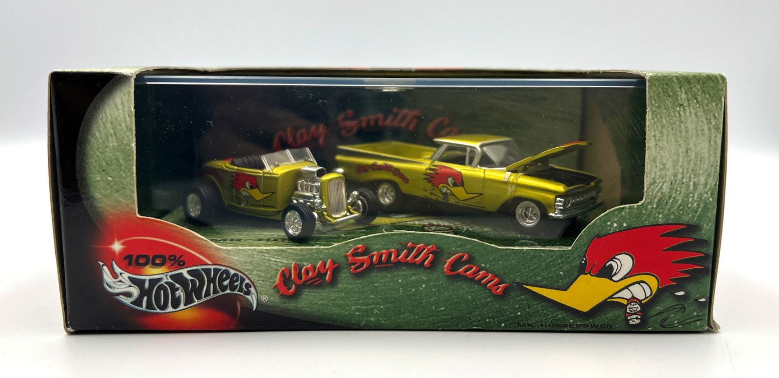 Hot Wheels 2000 Hot Rod Series Clay Smith Cams 2-Car Set