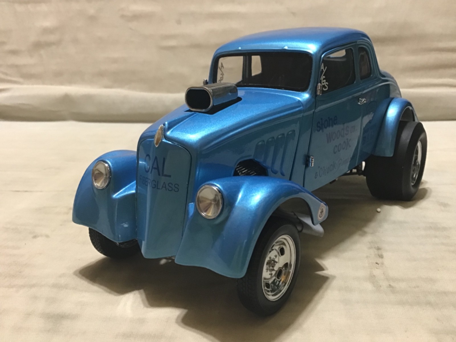 STONE WOODS & COOK B&M 1933 WILLYS GASSER 1/18 PRECISION MINIATURES NHRA PRM06