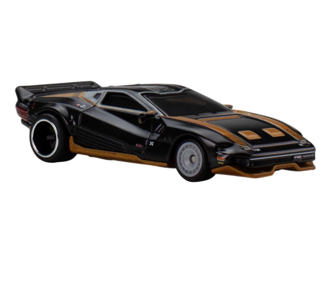 2025 Mattel Hot Wheels Pop culture – Cyberpunk 2077 – Quadra Turbo R V Tech