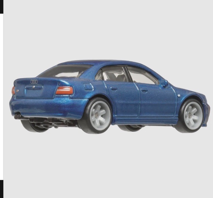 Hot Wheels Premium Car Culture Twin 2 Pack Audi S4 Quattro & Audi R8 LMS