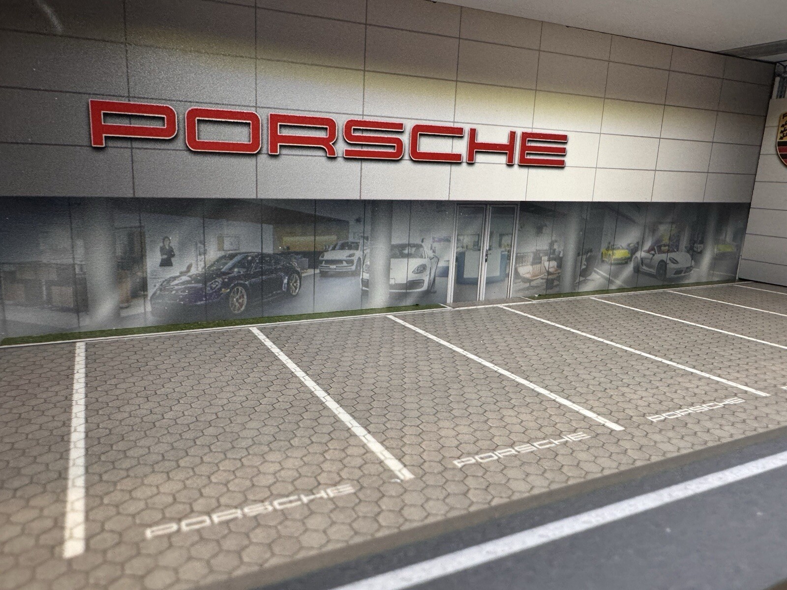 The Ultimate Porsche Diorama! For Hot Wheels 1:64 Models LED Lighting 5 LEVELS!