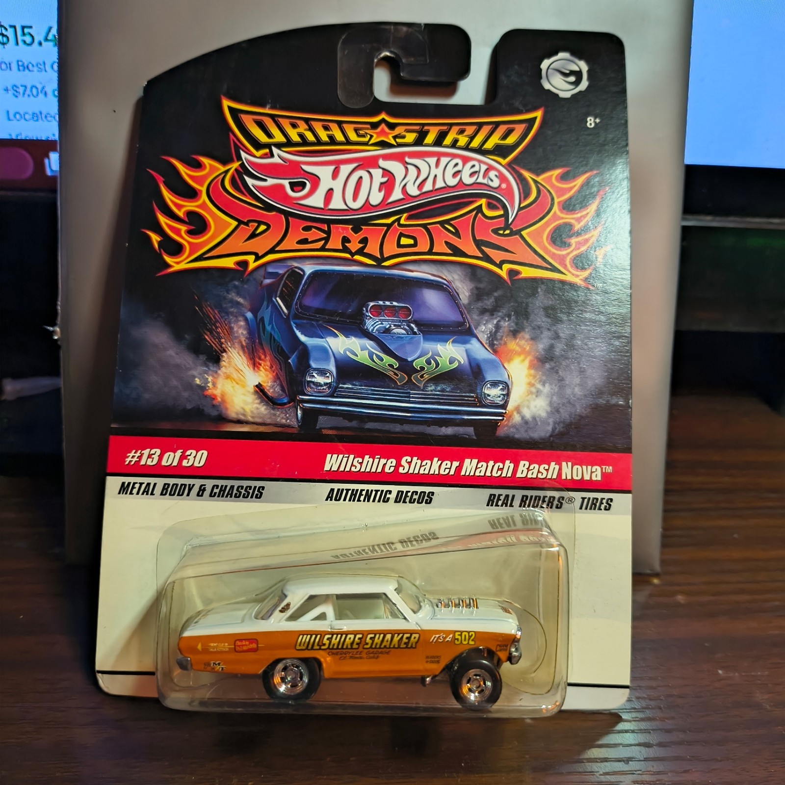 2009 Hot Wheels Drag-strip Demons #13/30- Wilshire Shaker Match Bash Nova