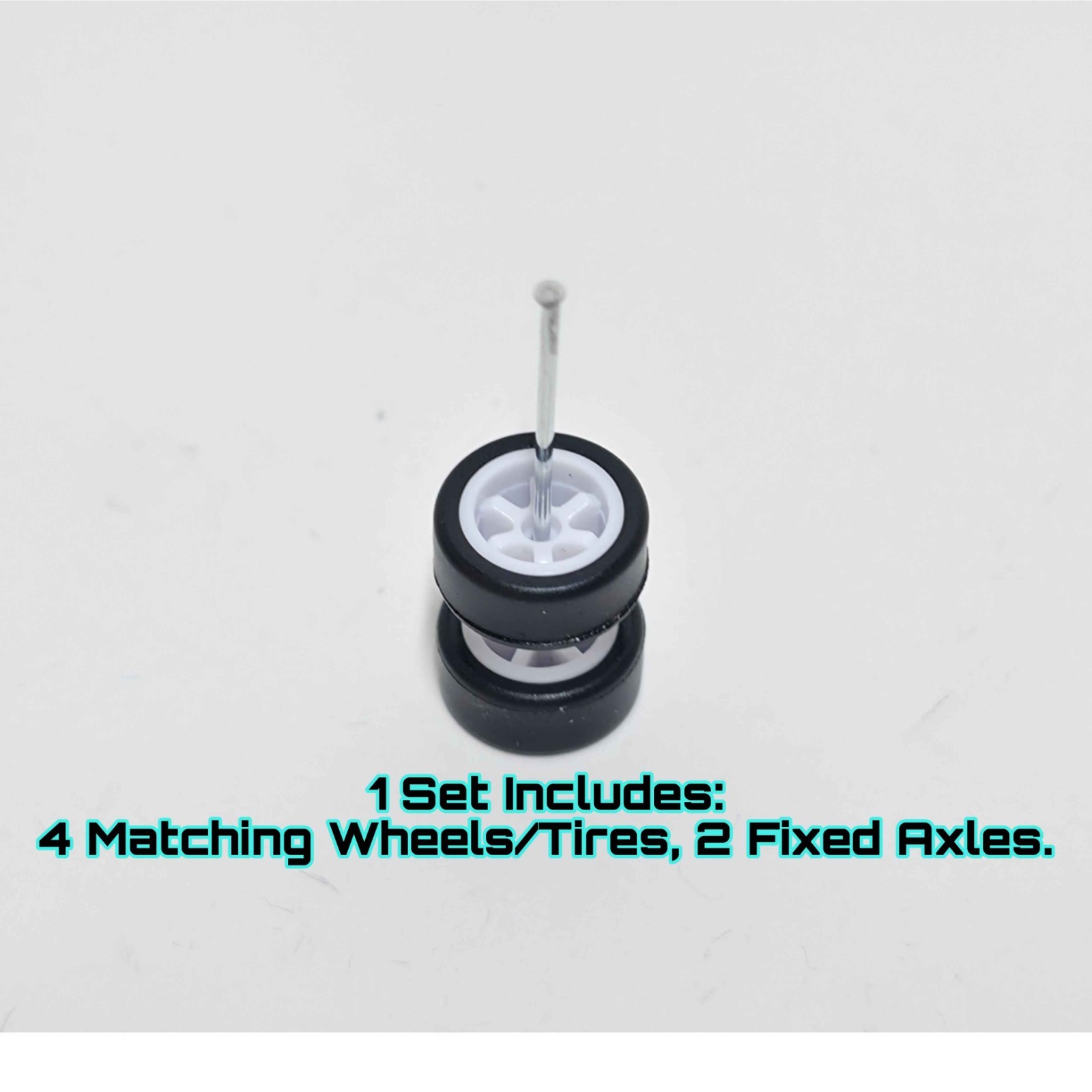 Extra Small 9MM Real Rider Wheels Rubber Tire For 1/64 Scale Hot Wheel & Other