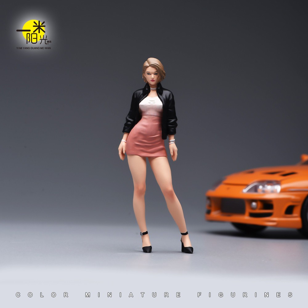 1/18 Sexy Mini skirt Dress Female Girl Scene Miniature Figure Doll Model Gift
