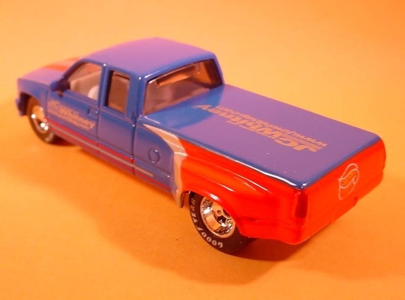 HOT WHEELS JC WHITNEY BLUE C3500 PICK UP MINT LOOSE