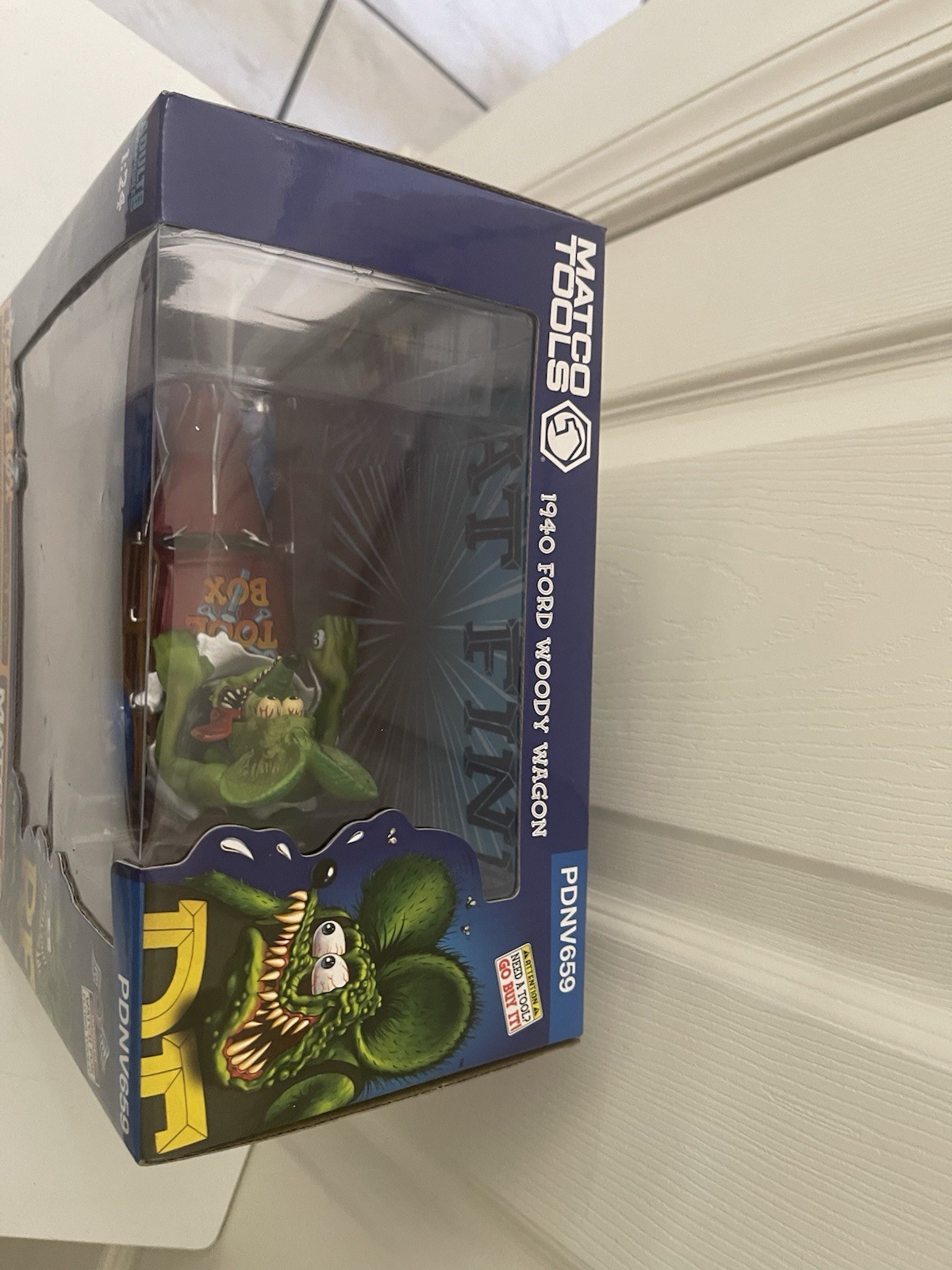 Matco Tools 1:24 Tool Box w/ Rat Fink 1940 Ford Woody Wagon #PDNV659 NEW Sealed