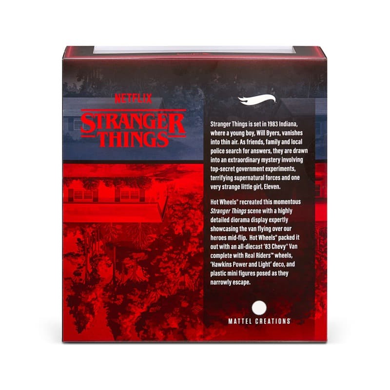 Mattel Creations Stranger Things Hot Wheels 1983 Chevy Van SDCC PRESALE✅