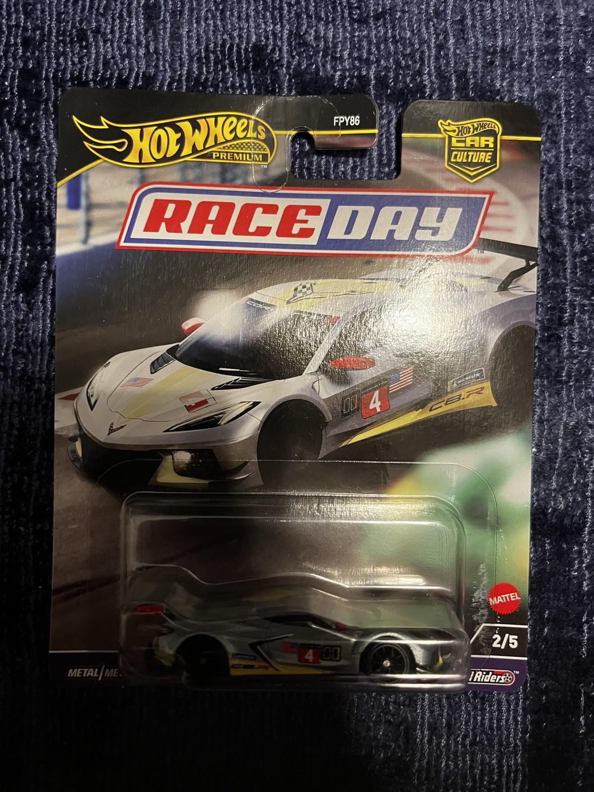 Mattel Hot Wheels FPY86-976D-HRV95 Chevrolet – Corvette C8.R 5.5L V8 Team Corvet