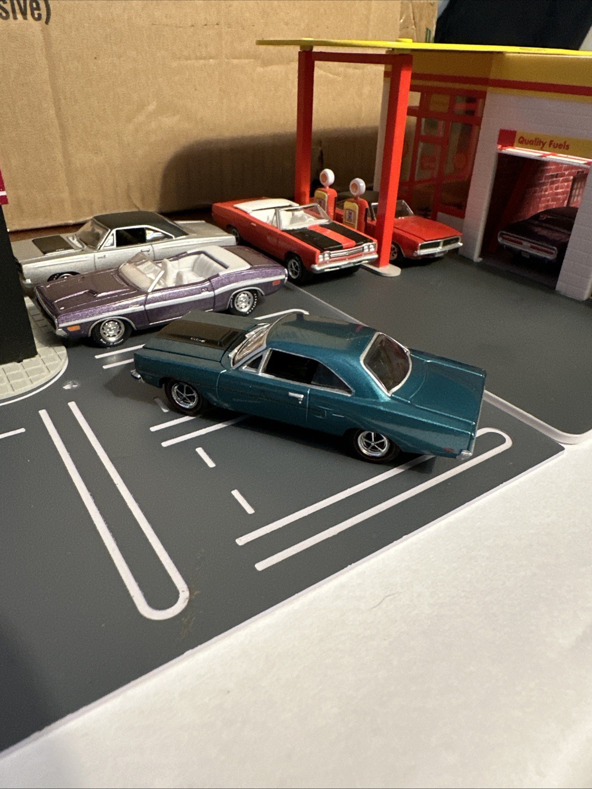 2008 Greenlight 1970 Plymouth Road Runner In Green 1/64 Adult Collectible Loose