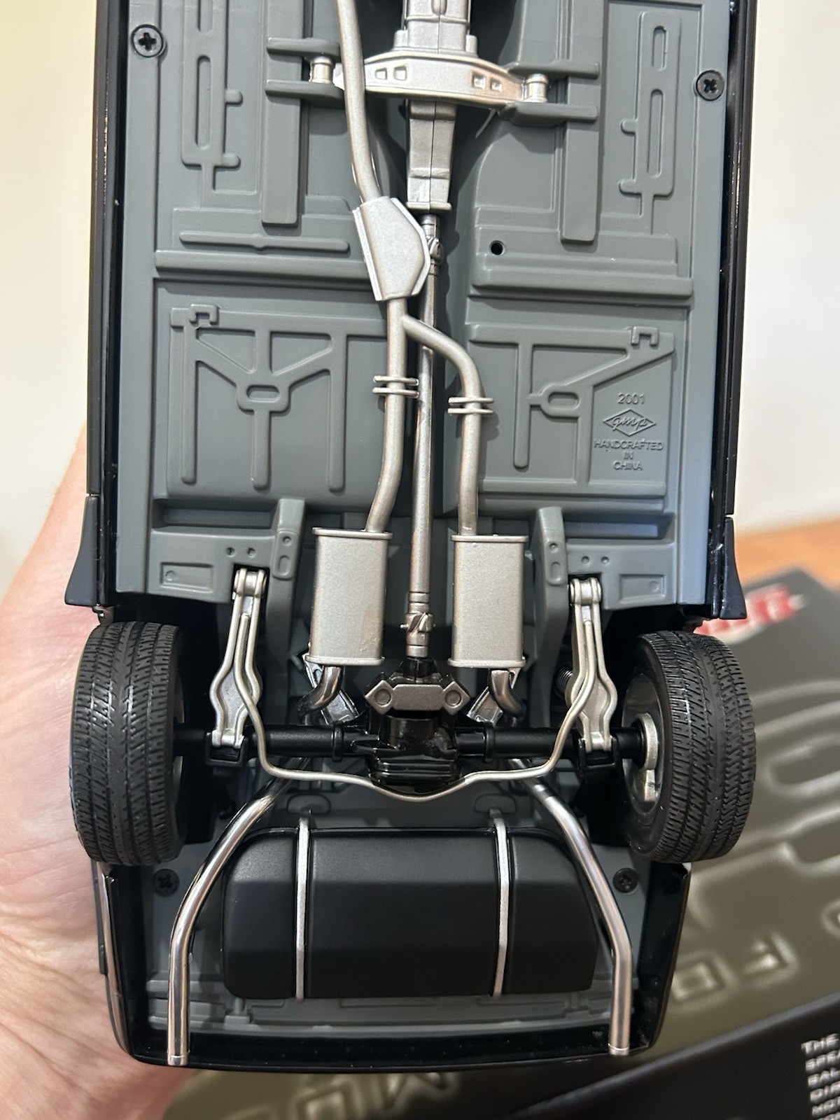 GMP 1:18 1986 Ford Mustang SVO Black Diecast Ltd Ed 1 of 1500 #0557 Part 8064