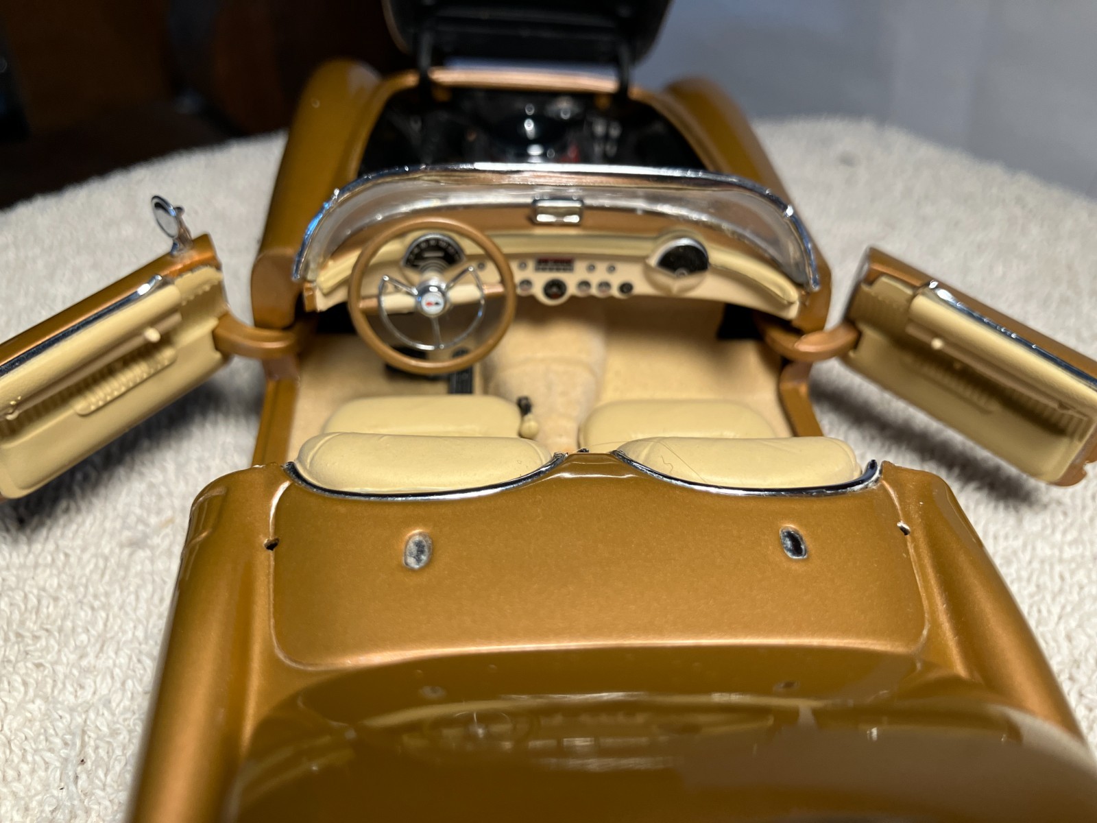 Franklin Mint 1/24 1955 Corvette Limited Edition – Copper