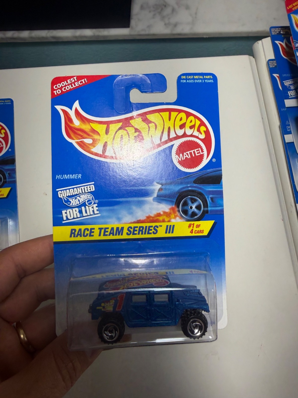 1997 Hot Wheels – Race team series III #1-4 Brand New Unopened