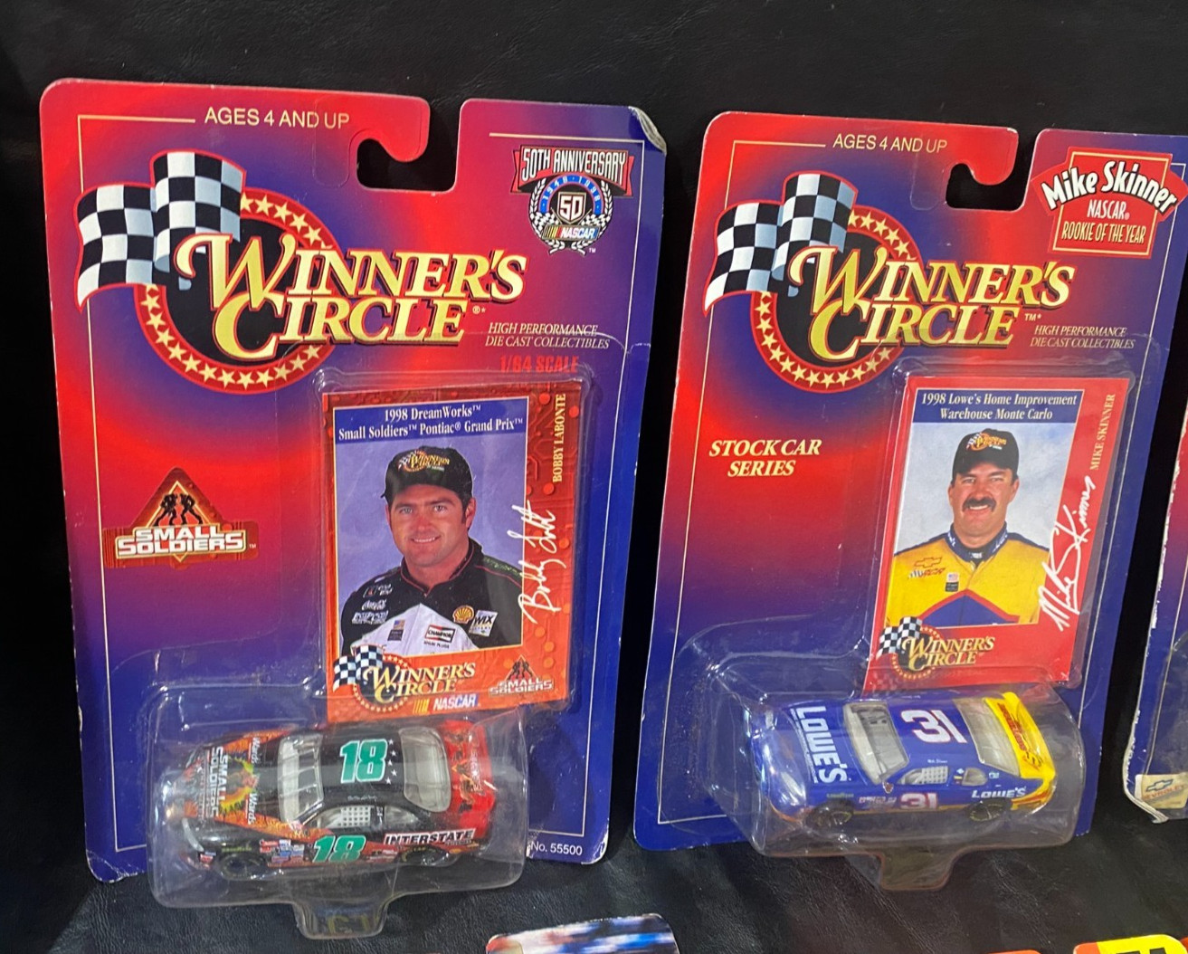 Johnny Lightning Dragsters + Hot Wheels Pro Circuit + Winner’s Circle Earnhardt