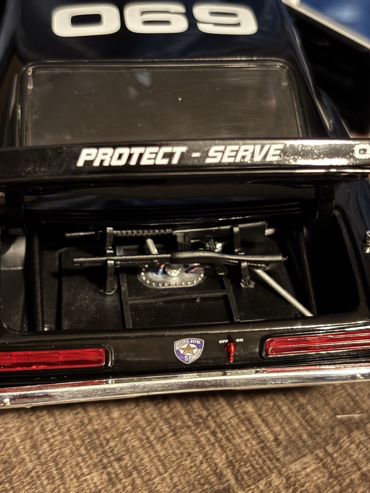 GMP Scale 1/18 1969 Chevrolet Camaro Street Fighter Police Interceptor #241 READ