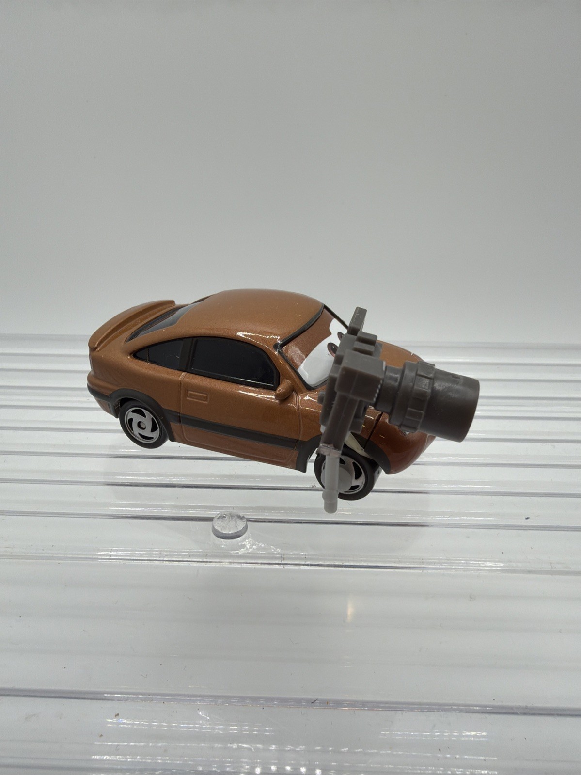 Mattel Disney Pixar Cars Diecast Cora Copper Reporter Camera 1:55