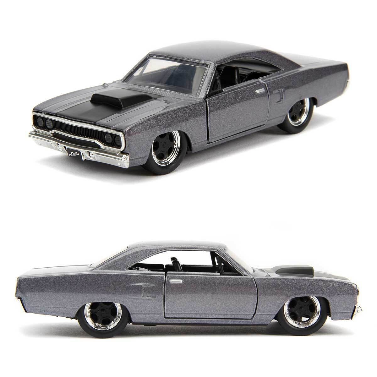 Dom’s 1970 Plymouth Road Runner Hard Top Jada Diecast Model Tot Car 5″, 1:32