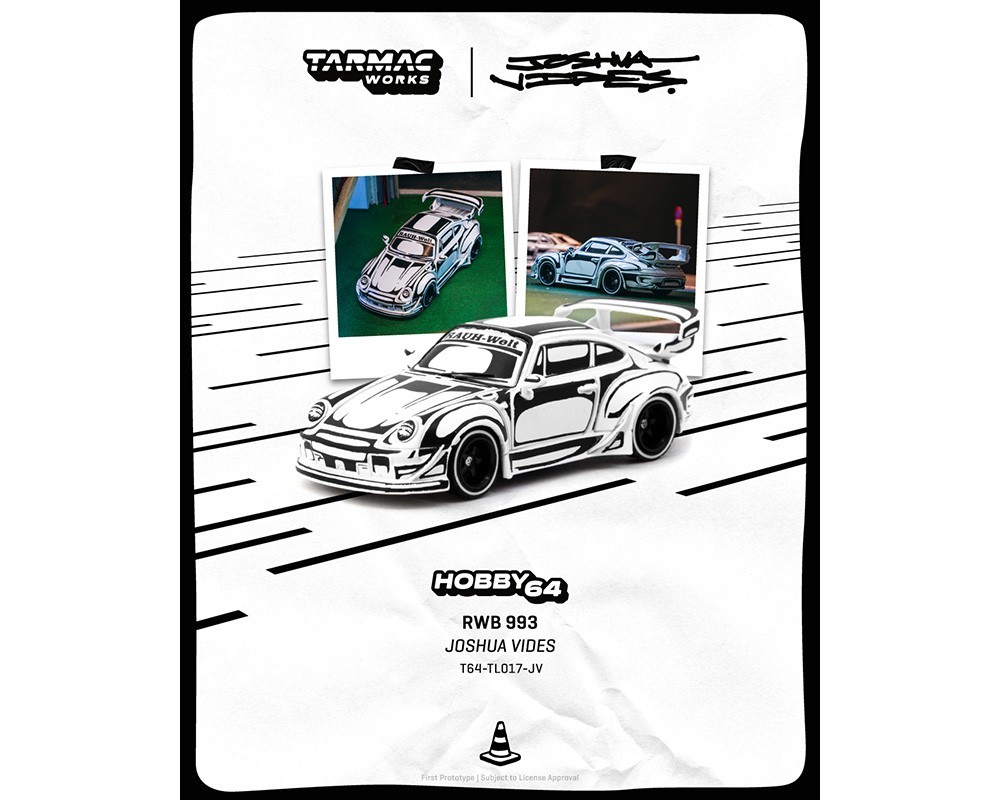 Tarmac Works 1/64 RWB 993 JOSHUA VIDES