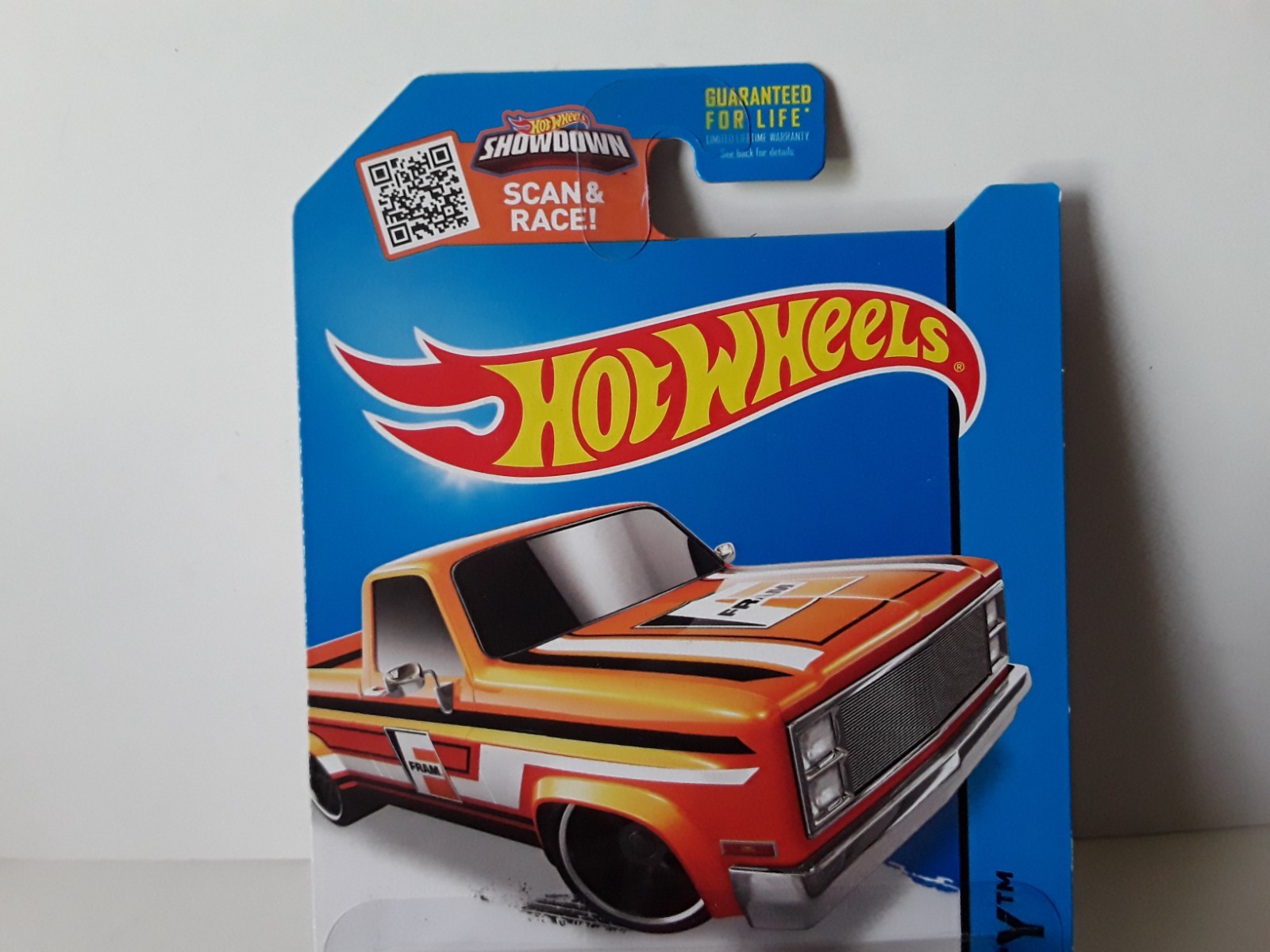 Hot Wheels 83 Chevy Silverado Fram HW City Orange