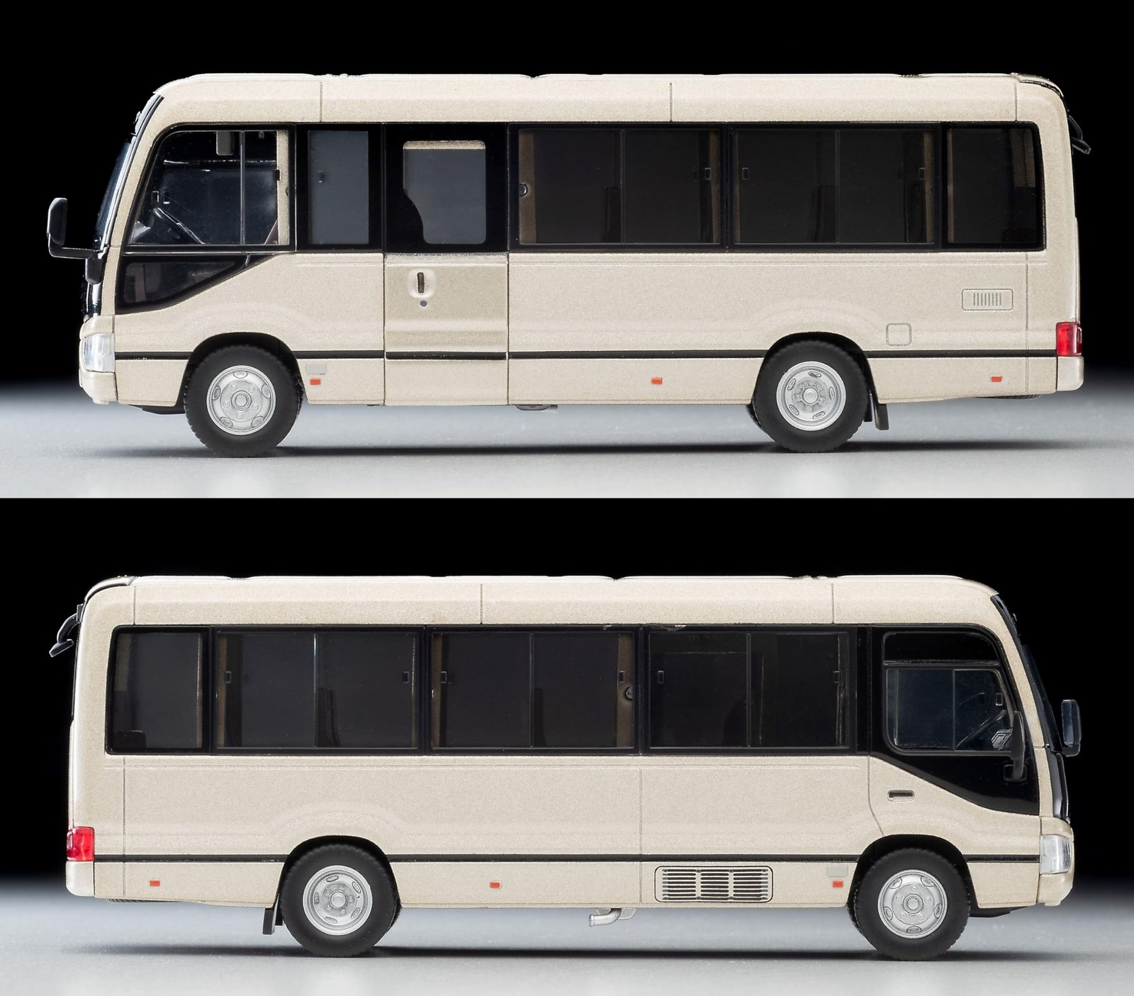 Tomica 1/64 LV-N294b Toyota Coaster EX Beige
