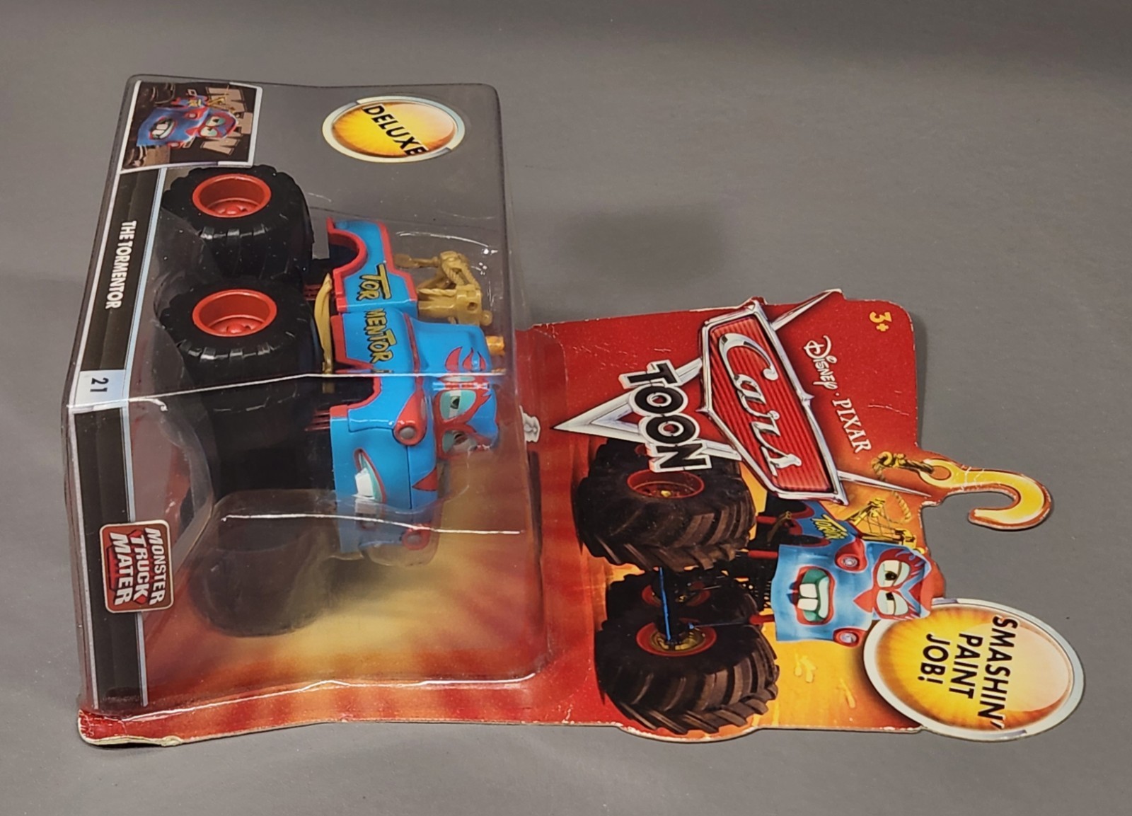 *NIB* Disney Pixar Cars Toon Deluxe ‘The Tormentor’ Diecast Car #21/FREE SHIP!