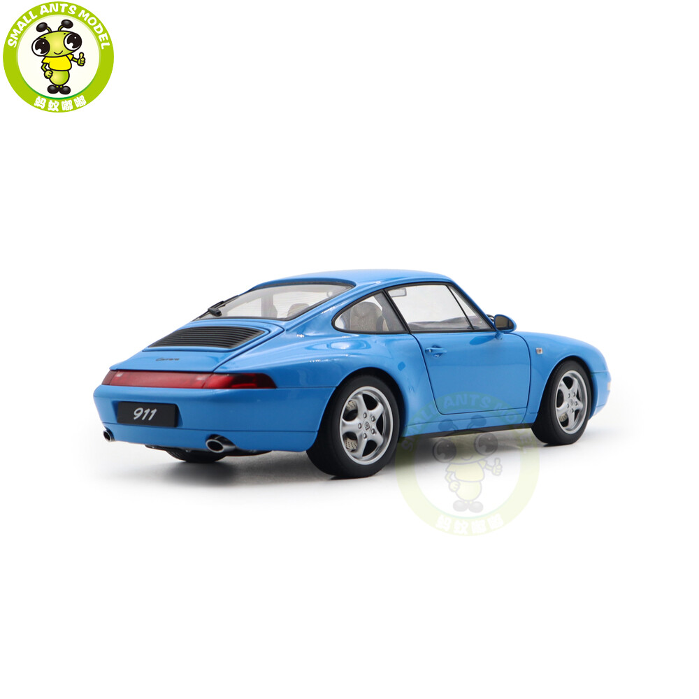 1/18 AUTOart 78133 Porsche 911 993 Carrera Blue Metallic Diecast Model Car