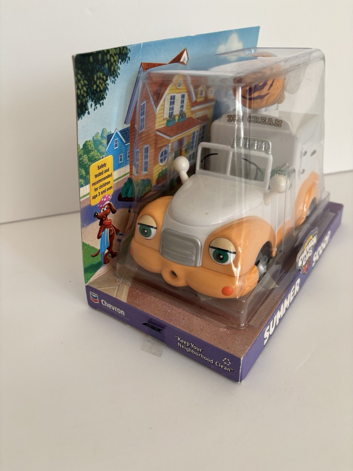 The Chevron Cars Summer Scoop Ice Cream Toy Truck 2003