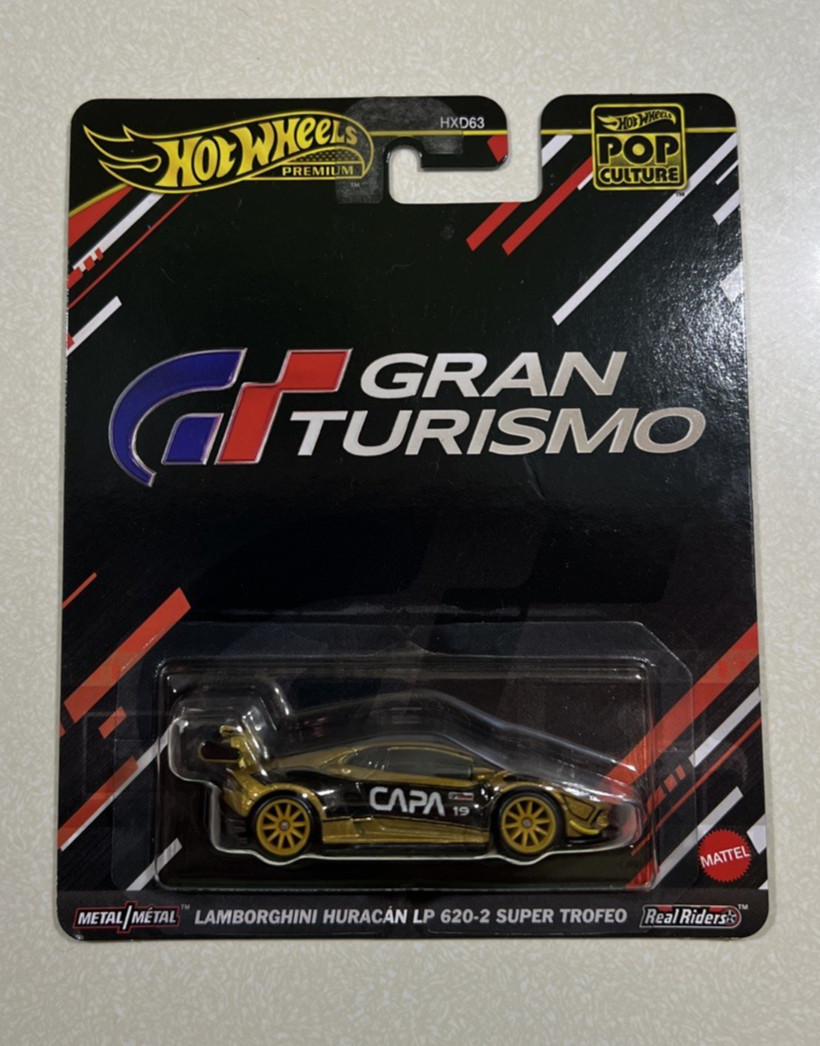 NEW 2025 Hot Wheels Gran Turismo Lamborghini Huracan LP620 Super Trofeo