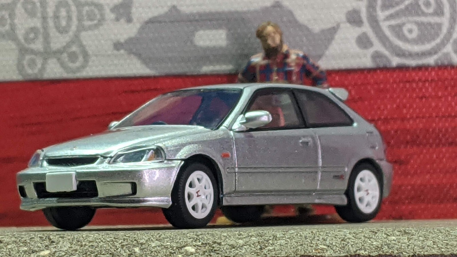 TOMICA LV-N165d 1999 HONDA CIVIC TYPE-R 1:64 SCALE LIMITED VINTAGE NEO SERIES