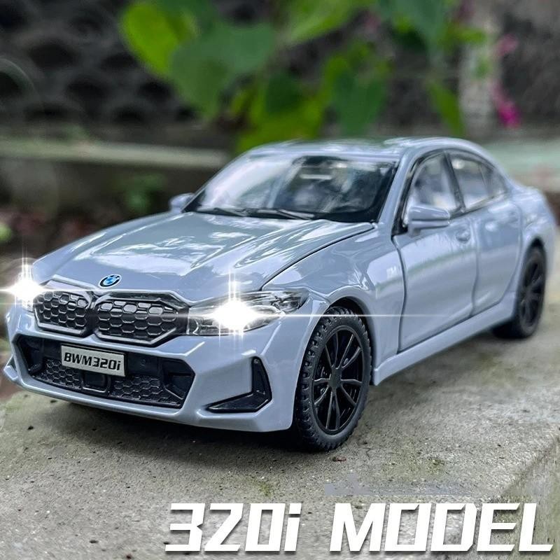 BMW 320i G20 1:32 Scale Alloy Diecast Car Model Sound & Light Vehicle Toy Gift