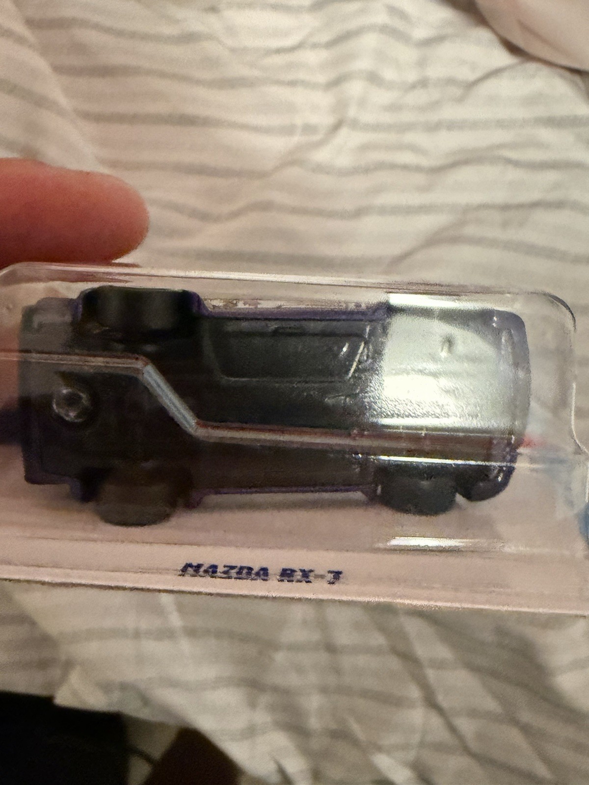 Hot Wheels Wheel Swap Mazda RX-7 4Sp Blk Wheels with HW Paint Error 1 of 1