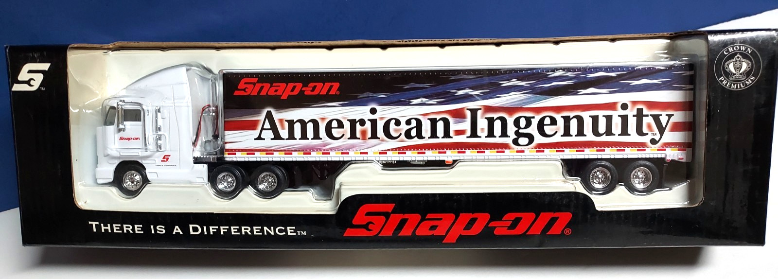 Snap On “American Ingenuity” Custom Truck Trailer Bank New 1:64 Scale die cast