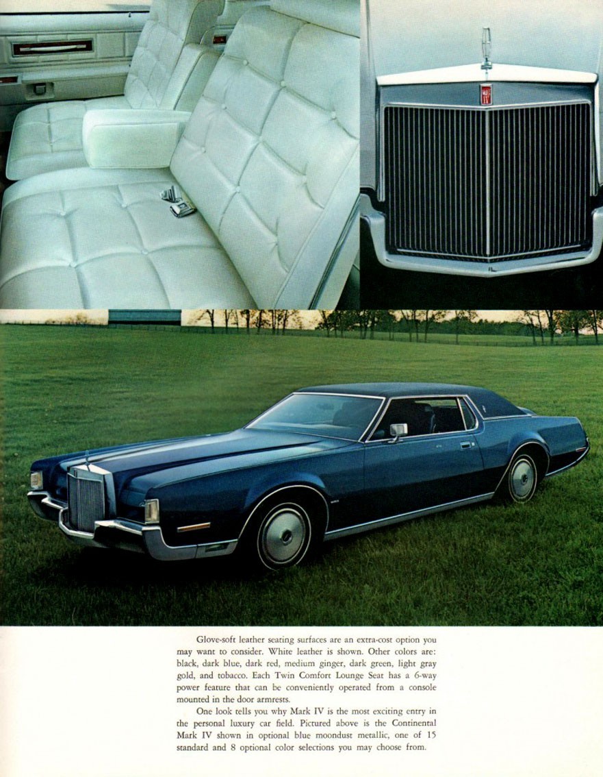 GLM 1:43 1972 Continental Mark IV by Lincoln-Mercury Ivy Green Moondust Metallic
