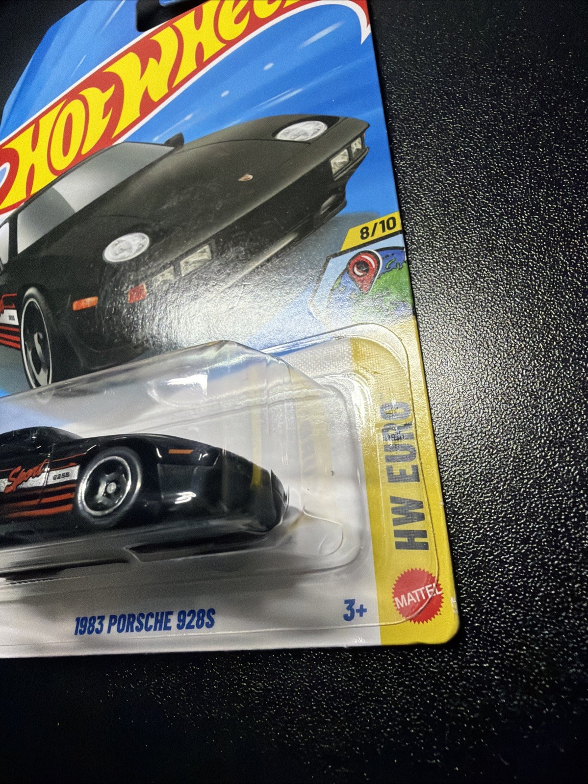 2026 Hot Wheels 1983 Porsche 928S Black HW Euro 8/10 New