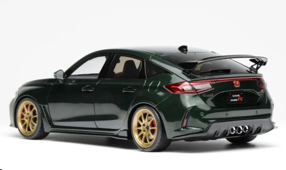 1/18 MotorHelix Honda Civic Type R ( FL5 ) from 2023 in Pearl Midnight Green RHD