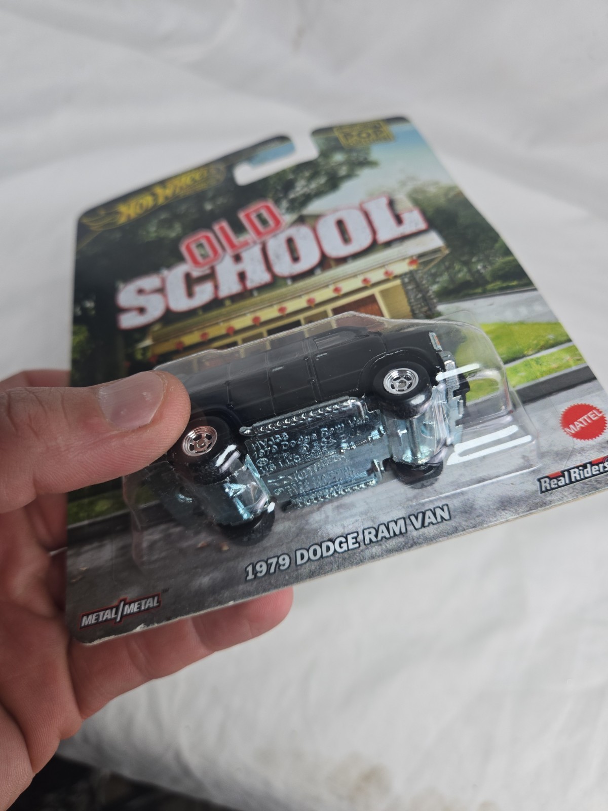 Mattel Hot Wheels Pop culture old school Dodge Ram Van Diecast Car – New on card