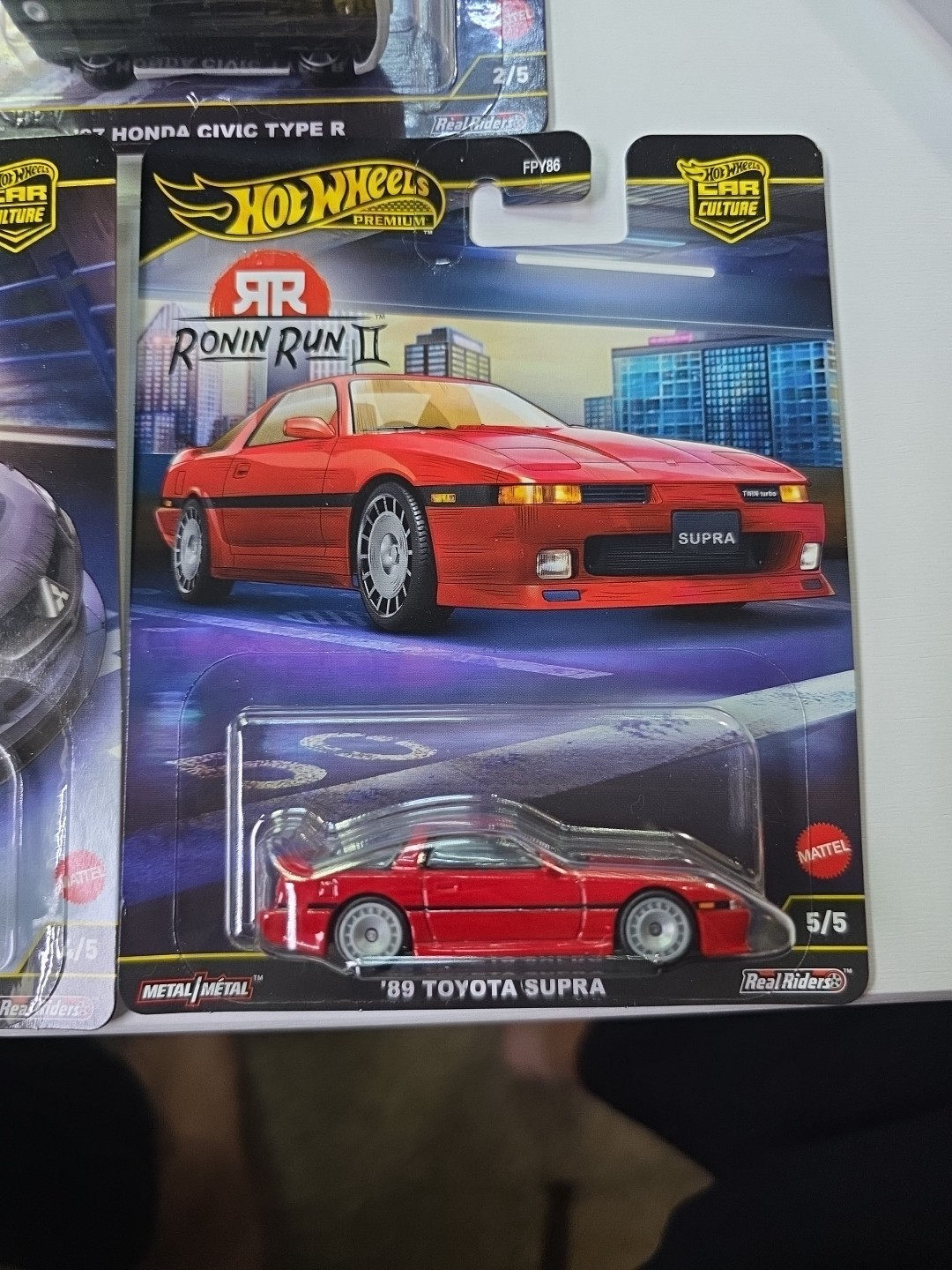 2025 Hot Wheels – Ronin Run 2 II – Car Culture Premium Set of 5