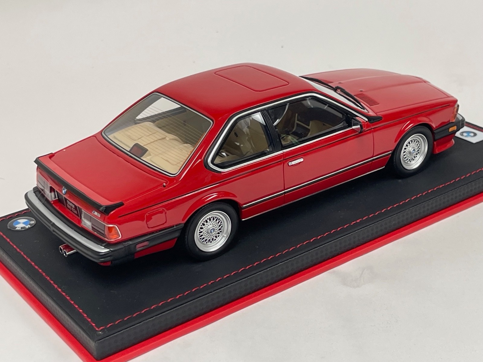 1/18 GT Spirit Otto BMW E24 M6 in Henna Red from 1986 OT1018 Customized AB1279