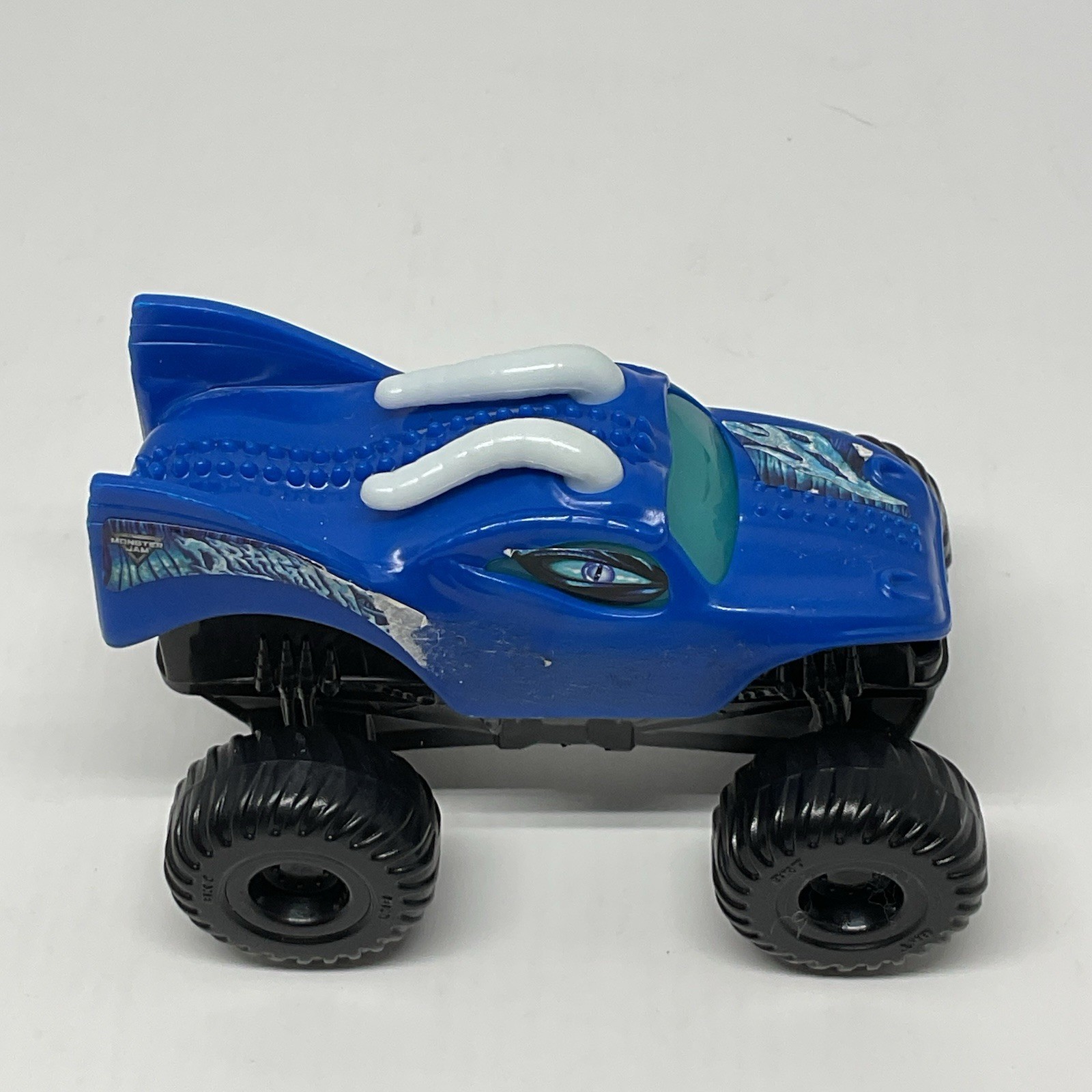 Hot Wheels Monster Jam Trucks Lot Of 8, (3) Die Cast And (5) Plastic