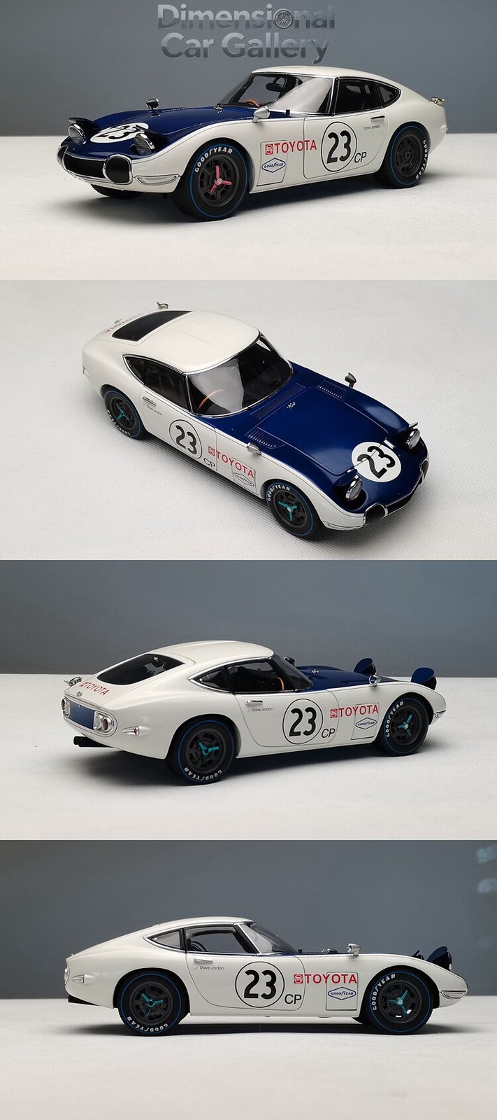 1/18 AUTOart Toyota 2000GT Simulation Alloy Car Model Collection Gift Metal