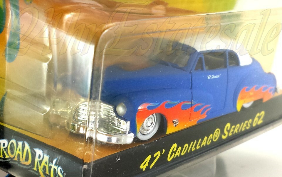 JADA TOYS ROAD RATS OLD SKOOL El Senior 47 CADILLAC LOW RIDER ☑️ !ITOUT HOMIE!