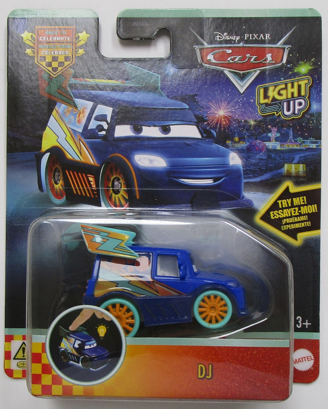 Disney Pixar Cars Light Up – Race To Celebrate – DJ